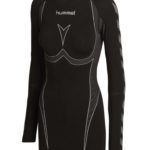 ЧЕРНО-СЕРЫЙ Реглан HERO BASELAYER WOMEN'S LS JERSEY