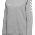 СЕРЫЙ Свитшот HUMMEL GO COTTON SWEATSHIRT WOMAN