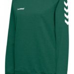 ЗЕЛЕНЫЙ Свитшот HUMMEL GO COTTON SWEATSHIRT WOMAN