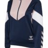 ЧЕРНЫЙ Свитшот hmlCHI HALF ZIP SWEATSHIRT